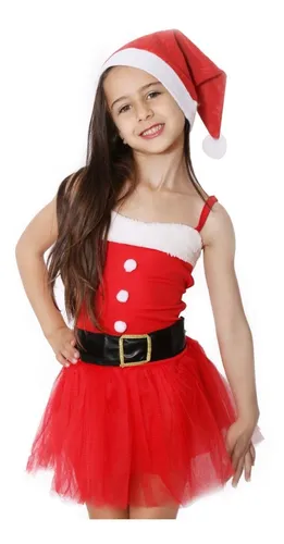 Disfraz de papa noel niña new arrivals