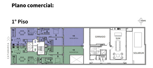 Catamarca Al 1500 - Departamento En Venta De 2 Dormitorios - Rosario Centro