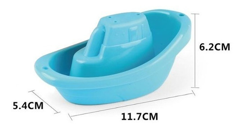 Imagen 3 de 6 de Barquitos X8 Apilables Para El Agua Juguete Baño Bebes