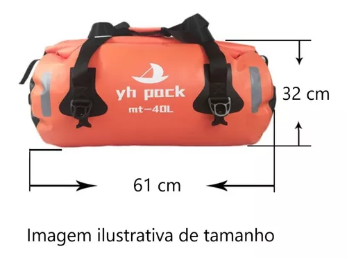 Mochila Mala Moto Especifica Para Viagens Motos Esportivas - Gift