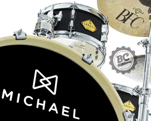 Bateria Michael Legacy Slim Compacta Matte (shellpack)