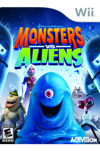 Juego Monsters Vs Aliens Wii