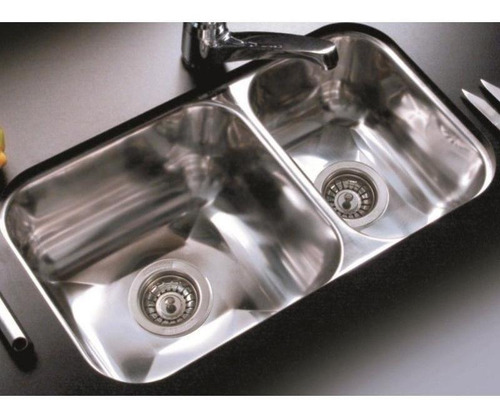 Bacha Cocina Johnson Doble R67/18 63 X 34 X 18 Cm Acero Inox