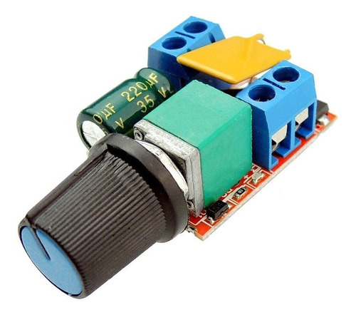 Driver Pwm Dc 3-35v 2,5a. Control Velocidad Motor, Arduino,
