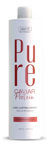 Escova Semi Definitiva Pure Caviar Protein Vanite 1l