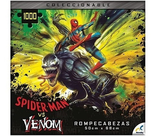 Rompecabezas Spider Man Vs Venom Marvel 1000 Piezas