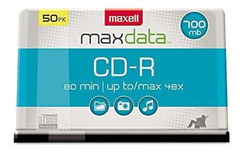 Cds Grabables Medios Grabables Maxell Cd - Cd-r - 48x - 700 