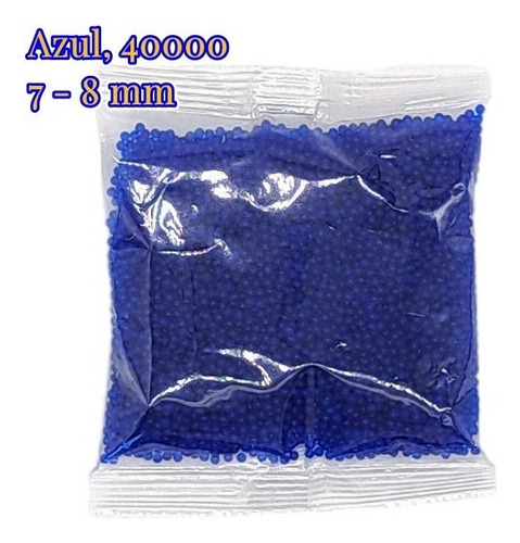 Balas De Gel Para Juguete Pistola 7-8 Mm 50000 Piezes
