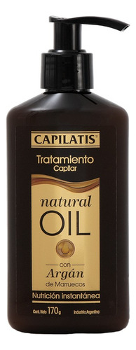 Capilatis Tratamiento Natural Oil X 170g - Nutrición Argan