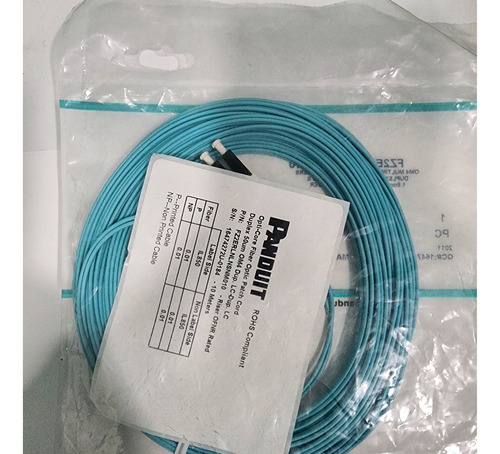 Fibra Panduit 10 Mts Multi Modo Lc Lc