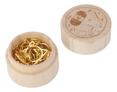 Marcadores Para Coser, 30 Unidades, Bonitos Anillos De Mader