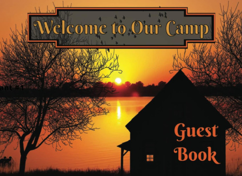 Libro:  Welcome To Our Camp: Guest Book