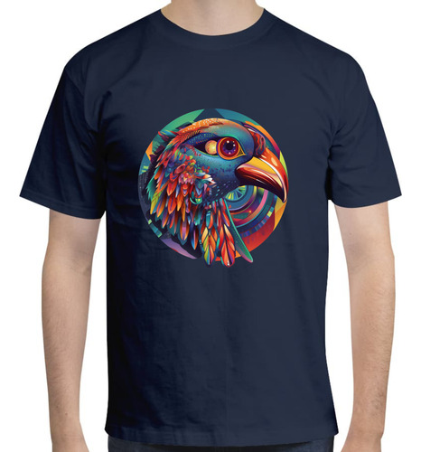 Camiseta Diseño De Ave Paloma Alebrije