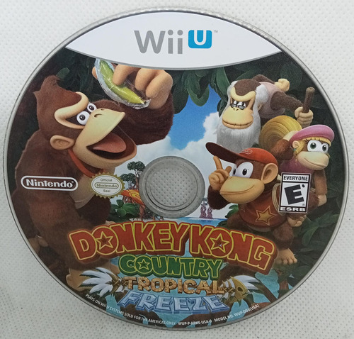 Donkey Kong Country Tropical Freeze Wii U Seminuevo (Usado)