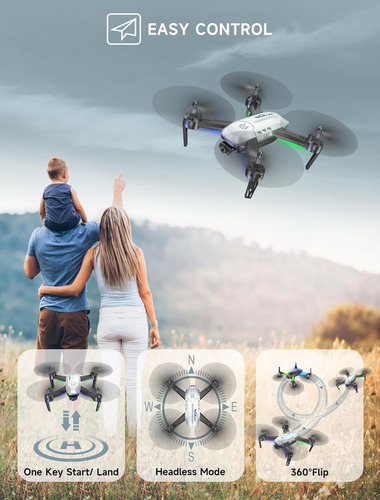 Wipkviey Drone Con Cámara - T6 1080p Hd Rc Drone, Drone Para