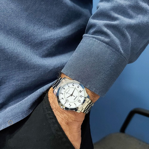 Relógio Casio Masculino Analógico Casual Mtp-v004d-7budf