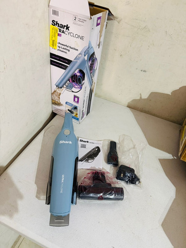 Aspiradora De Mano Shark Ultracyclone Calidad Usa Azul Acero