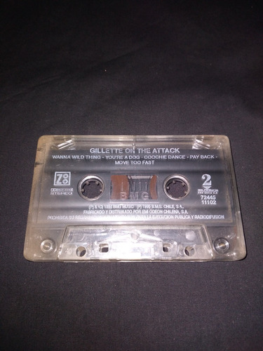 Cassette Gillette, On The Attack, Sin Caratula