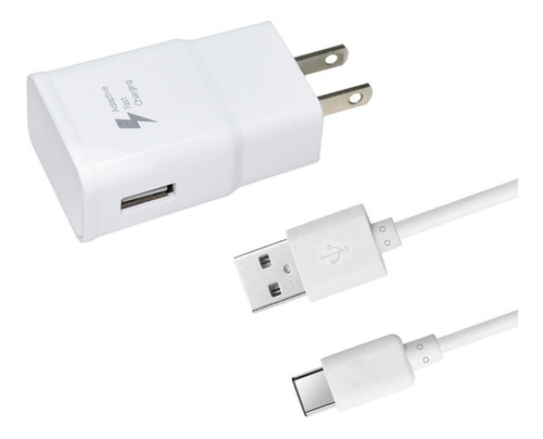 Imagen 2 de 7 de Combo Cargador 5v 2.0a Tipo C Carga Rapida Usb Datos Moss