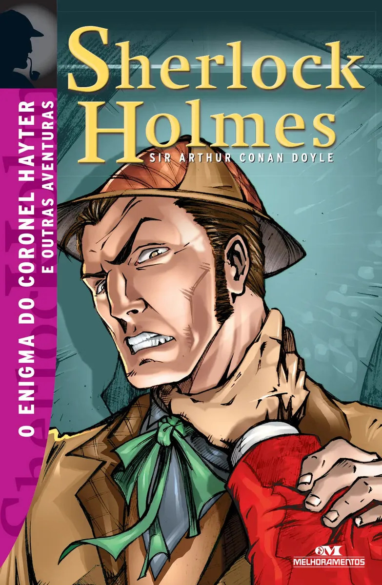 Livro Sherlock Holmes Sir Arthur Conan Doyle Edição 1 Português 2013 Melhoramentos