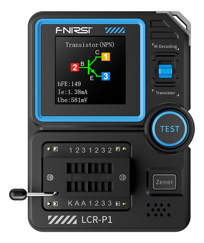 Probador De Componentes Multifuncion Lcr-p1 Fnirsi