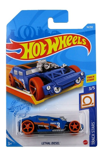 Lethal Diesel Blue Hot Wheels 3/5 (74)