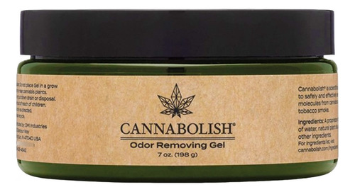 Gel 7 Oz Cannabolish (eliminador De Olores Del Humo)