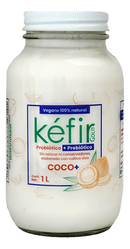 Kefirgdl Coco Probioticos+prebioticos 