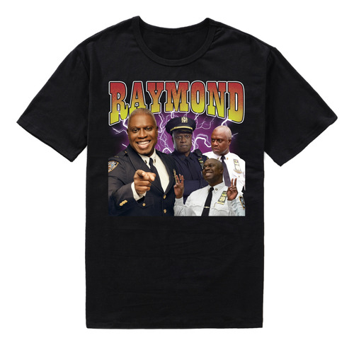 Playera Capitán Raymond De La Serie Brooklyn Nine-nine 