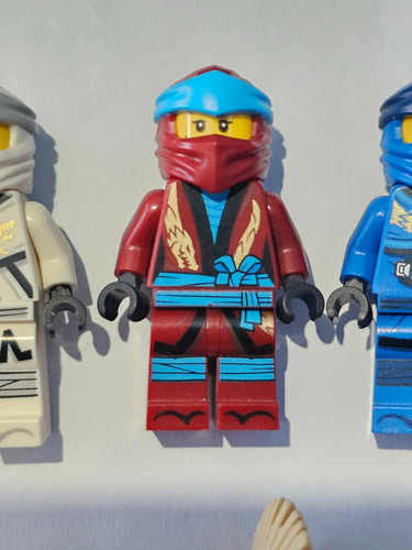 Figuras Lego Ninjago 9 Ninjas Y Esqueletos (Usado)