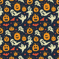 Imagem 1 de 3 de Papel De Parede Papel De Parede Halloween Com Fantasma E