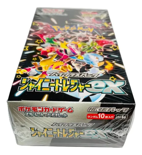 Pokemon Shiny Treasure (box Japonês) Scarlet & Violet Sv4a