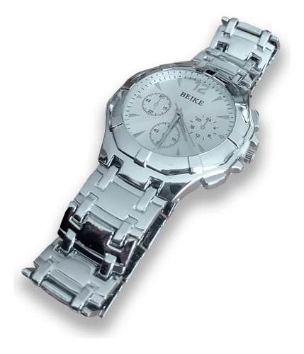 Imagen 3 de 3 de Reloj Acero Inoxidable Modelo Business Marca Beike