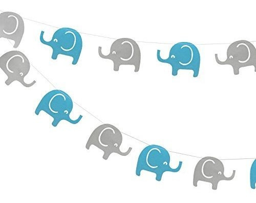 Elefante Garland Decoraciones Elefante Baby Shower Banner Ni