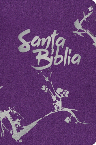 Santa Biblia Ntv Edición Zíper Sentipiel Color Púrpura