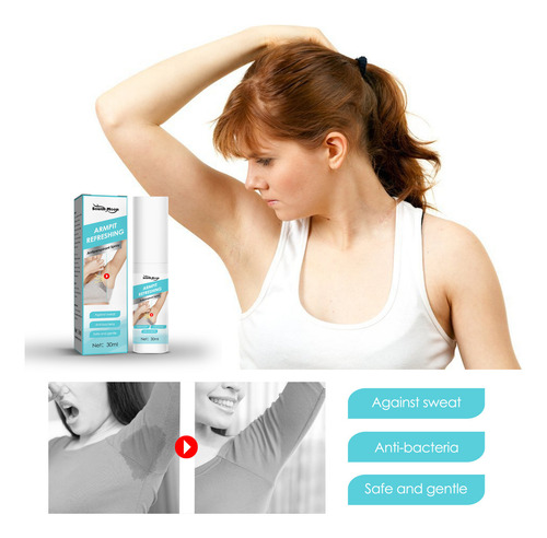 Desodorante G Sweat Spray Para Axilas, Olor A Sudor Corporal