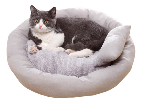 Regalos Gatos,almohadas Redondas Cama Gato,cojines