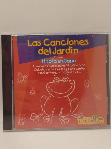 Las Canciones Del Jardín Había Un Sapo Cd Nuevo  Disqrg