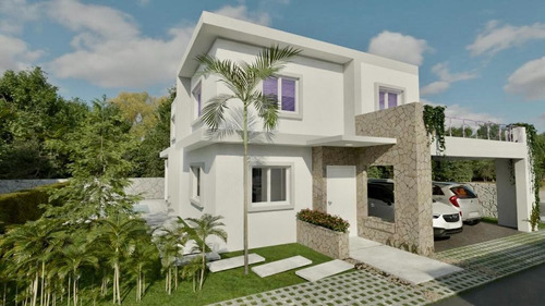 Venta De Villa En El Ejecutivo Bávaro. Entrega: Agosto 2025