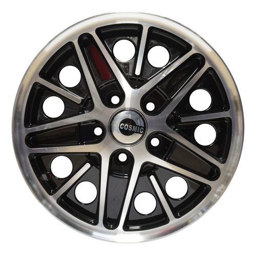 Par De Rines Cosmic 15 X 5.5 Ancho 5/112 Para Vocho Combi Color Negro