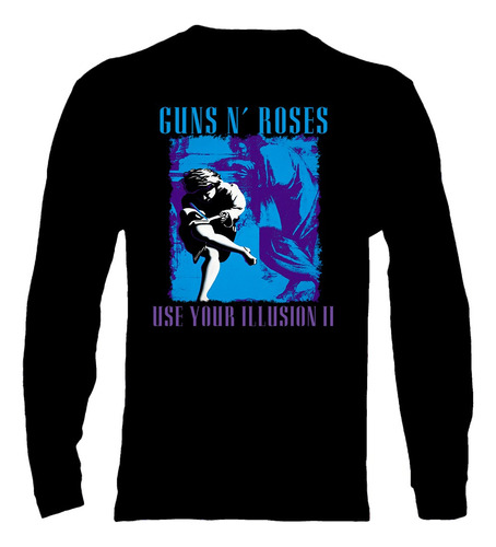 Polera Manga Larga Guns N' Roses - Ver 04 - Use Your Illusio