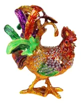 Comprar Caja De Joyería Con Estatuilla De Pollo, Almacenamiento S