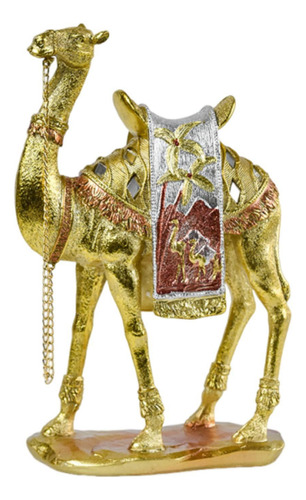 Luxury Camel Statue Home Decor Resin Sculpture 16cmx7cmx25cm