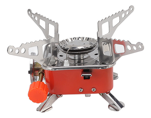 Estufa De Gas Plegable Para Acampar, Mini Cocina Cuadrada Pa