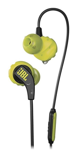 Fone de ouvido JBL Endurance Run amarelo
