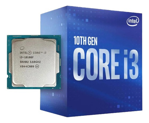 Procesador Gamer Intel Core I3-10100f 