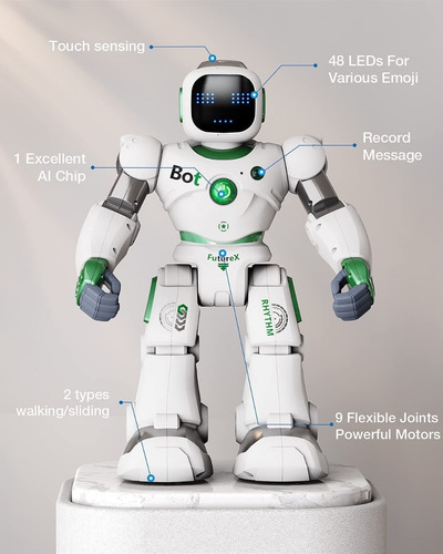 Robot Ruko Programable Bluetooth 40cm Altura 