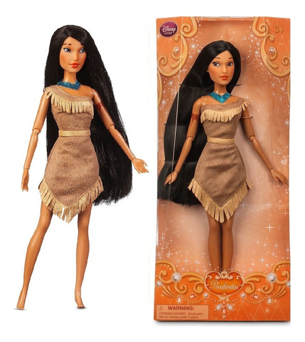 Boneca Pocahontas Clássica Disney Store 2015 Promoção