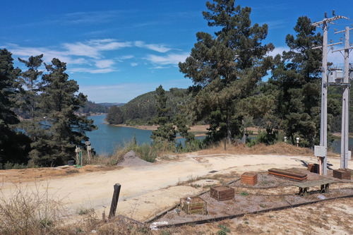 Vista Laguna De Cahuil
