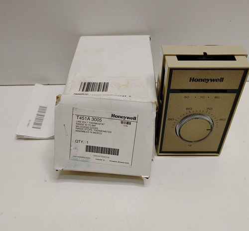 New Old Stock! Honeywell 44-86f Degree Line Volt Thermos Ccm